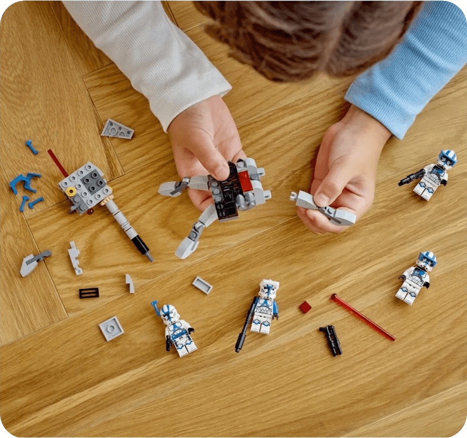 Klocki LEGO Star Wars 75345 Zestaw bitewny - żołnierze-klony z 501. legionu